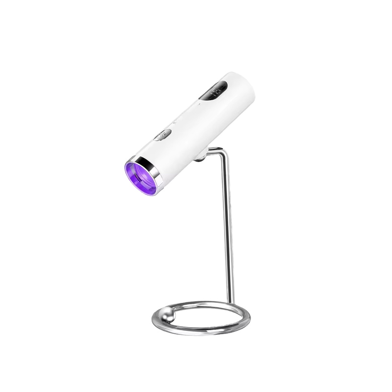 Mini berputar lampu kuku satu jari